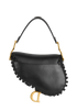 Pom Pom Saddle Bag, back view